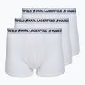 Труси чоловічі KARL LAGERFELD Logo Trunk 3 пари white