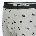 Труси чоловічі KARL LAGERFELD Ikon Aop Trunk 3 пари karl dot/ash black 6