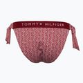 Нижня частина купальника Tommy Hilfiger Cheeky Side Tie Bikini Print floral stripe regatta red 2