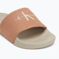Шльопанці жіночі Calvin Klein YW0YW01835 Slide Monogram Wn tuscany/eggshell 7