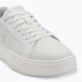 Кросівки жіночі Calvin Klein YW0YW01769 Chunky Cupsole Low Mg bright white/silver 7