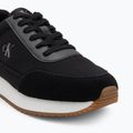 Кросівки жіночі Calvin Klein YW0YW01888 Retro Runner Low Laceup Canvas black/bright white 7