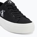 Кеди жіночі Calvin Klein YW0YW01763 Vulc Flatform Low Cv MG black/bright white 7