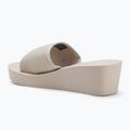 Шльопанці жіночі Calvin Klein YW0YW01725 Beach Wedge Slide Canvas eggshell 3