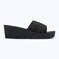 Шльопанці жіночі Calvin Klein YW0YW01725 Beach Wedge Slide Canvas triple black 2