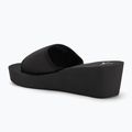 Шльопанці жіночі Calvin Klein YW0YW01725 Beach Wedge Slide Canvas triple black 3