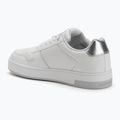 Кросівки жіночі Calvin Klein YW0YW01765 Basket Cupsole Low Mg bright white/silver 3