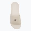 Шльопанці жіночі Calvin Klein YW0YW01713 Slide Monogram Hardware turtle dove 5