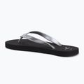 В'єтнамки жіночі Calvin Klein YW0YW01719 Beach Sandal Monologo Tpu black/silver 2