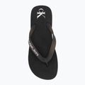 В'єтнамки жіночі Calvin Klein YW0YW01830 Beach Sandal Flatform Tpu black/bright white 5