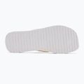 В'єтнамки жіночі Calvin Klein YW0YW01720 Thong+ Tpu Metallic eggshell/bright white 4