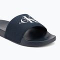 Чоловічі шльопанці Calvin Klein YM0YM01271 Slide Monogram Cv потрійні темно-сині Calvin 7