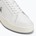 Взуття жіноче Calvin Klein YW0YW01945 Basket Cups Laceup Leather bright white/black 7