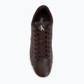 Кросівки жіночі Calvin Klein YW0YW01781 3 Cupsole Laceup PU MG bordeaux/bright white 5