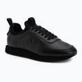 Кросівки чоловічі Calvin Klein YM0YM01362 Retro Runner Sock Laceup Leather triple black