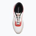 Кросівки чоловічі Calvin Klein YM0YM01379 Hike Runner Mesh MIX bright white/grey/flame scarlet 5