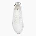 Кросівки чоловічі Calvin Klein YM0YM01381 Retro Runner Leather Tape bright white/black/gum 5