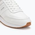 Кросівки чоловічі Calvin Klein YM0YM01381 Retro Runner Leather Tape bright white/black/gum 7