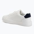 Взуття чоловіче Calvin Klein YM0YM01435 Classic Cupsole Laceup Leather bright white/navy 3