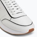 Взуття жіноче Calvin Klein HW0HW02994 Retro Runner Sock Patch Leather bright white/black 7
