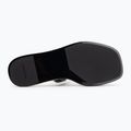 Шльопанці жіночі Calvin Klein HW0HW02963 Jelly Doub Bar Shiny triple black 4