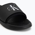 Шльопанці жіночі Calvin Klein Ess Rubber Neoprene black/bright white 7