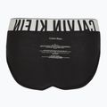 Труси чоловічі Calvin Klein 000NB3607A Hip Brief 3 пари black w/oatmeal logo/black w/age 7