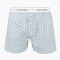 Труси Calvin Klein LV00NM2831 Boxer Trad icon cotton emblem chalk/gulf blue