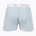 Труси Calvin Klein LV00NM2831 Boxer Trad icon cotton emblem chalk/gulf blue 2