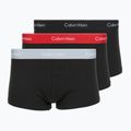 Труси Calvin Klein LV00NB4389 Low Rise Trunk 3 пари black/adrenaline rush/white/black