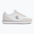 Кросівки чоловічі Calvin Klein YM0YM01361 Retro Runner Ess Mix Mat triple bright white 2
