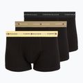 Боксерки чоловічі Tommy Hilfiger Trunk WB 3 pairs black/citronella/woodridge