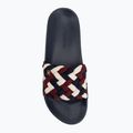 Жіночі шльопанці Tommy Hilfiger Braided Pool rwb 5