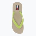 В'єтнамки жіночі Tommy Jeans Logo Summer white clay/lime essence 5