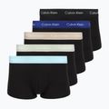 Труси Calvin Klein LV00NB4412 Low Rise Trunk 5 пар black w plume wb/black w misty sage wb