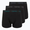 Труси чоловічі Calvin Klein 0000U2662G Trunk 3 пари black bodies and wbs with driftwood