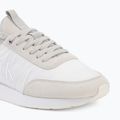 Взуття чоловіче Calvin Klein YM0YM01414 Retro Runner Sock Laceup Mix mat bright white/light grey 7
