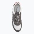 Взуття чоловіче Calvin Klein HM0HM02212 Retro Runner Bans Leather Suede granite gray/white/rhubarb 5