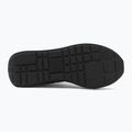 Взуття чоловіче Calvin Klein HM0HM02212 Retro Runner Bans Leather Suede triple black/adrenaline rush 4