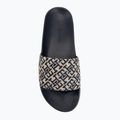 Шльопанці жіночі Tommy Hilfiger Monogram space blue 5