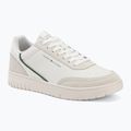 Взуття чоловіче Tommy Hilfiger Basket Core Leather Suede Mix ecru/street green