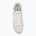 Взуття чоловіче Tommy Hilfiger Basket Core Leather Suede Mix ecru/street green 5