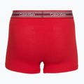 Боксерки чоловічі Calvin Klein LV00NB4615 Trunk black/established red/goji berry 5