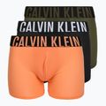 Боксерки чоловічі Calvin Klein LV00NB4665 Boxer Brief black/olive night/orange frosting