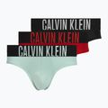Труси чоловічі Calvin Klein 000NB3610A Hip Brief black/goji berry/aqua blue