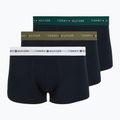 Боксерки чоловічі Tommy Hilfiger Trunk WB 3 pack nb//white/orna green/utility olive
