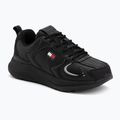 Взуття чоловіче Tommy Jeans Runn Leather triple black