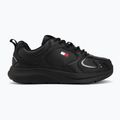 Взуття чоловіче Tommy Jeans Runn Leather triple black 2