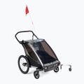 Причіп велосипедний двомісний  Thule Chariot Lite зелений 10203022