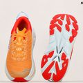 Кросівки чоловічі HOKA Bondi X fiesta/amber yellow 11